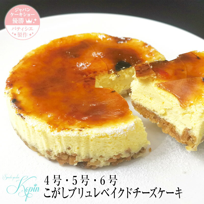 ジャパンケーキショー優勝パティシエ製作チーズケーキ 誕生日 【 こが...