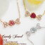 キャンディー カラーストーン ダイヤモンド0.05ct ネックレス Candy Jewel 18金 K18 18K 10金 K10 10K | ダイヤ ルビー ジュエリー アクセサリー ホワイトゴールド ピンクゴールド イエローゴールド 女性 レディース プレゼント 記念日 誕生日 金属アレルギー 安心