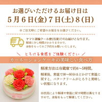 お菓子のさかい母の日カーネーションケーキ5号直径約15cm選べるメッセージカード付送料無料プレゼント贈り物スイーツギフト