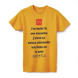 Tシャツ McDonald's I'm Lovin' It Languages 3241404