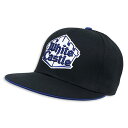 フラット バイザー キャップ White Castle ブラック(4)