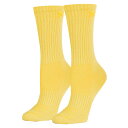 ミディアム フィート ソックス BASIX YELLOW HEATHER CREW OS-SOC-WM-30801-SHCW(4)