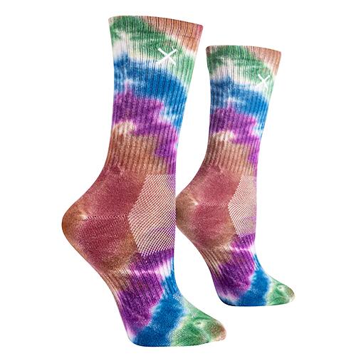 ODD SOX（オッド ソックス）MEN 039 S TIE DYE HIPPY OS-SOC-M-30822-TDCM