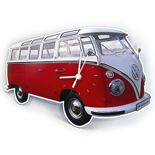 VW Collection by BRISA T1 BUS 壁掛け時計 BUWC01 レッド VW Collection by BRISA T1 BUS 壁掛け時計 BUWC01 レッド