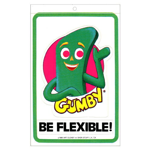 ガンビー (Gumby) シール GUMBY-S