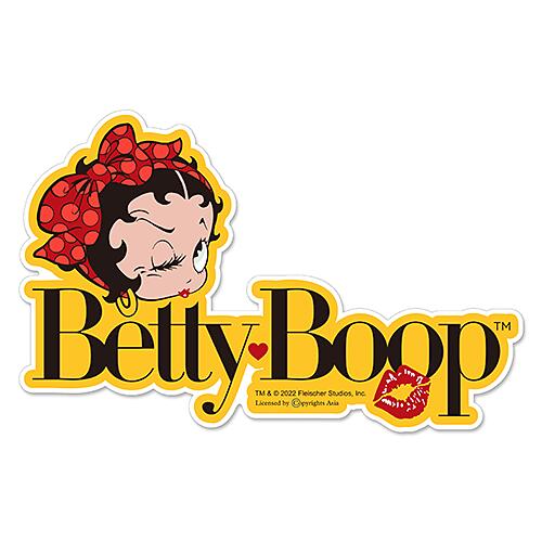 ベティー ブープ （Betty Boop）ラージ サイズ ダイカット ステッカー 22.5cm BB-ST-002B