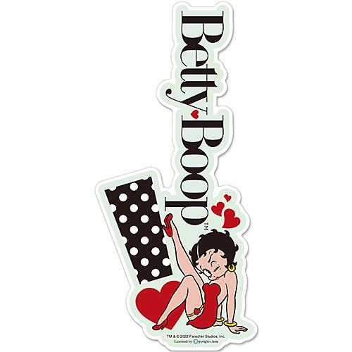 ベティー ブープ （Betty Boop） ラージ サイズ ダイカット ステッカー 24.0cm BB-ST-004D