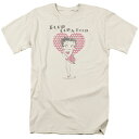 ベティー ブープ （Betty Boop） Tシャツ CLASSICALLY BOOPED　クリーム アダルト サイズ BB-TV-AT-BB657