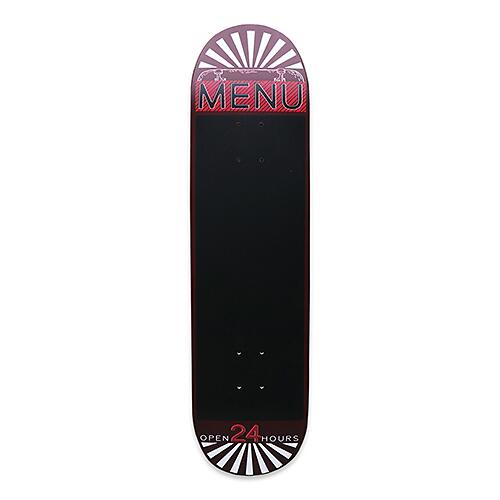 スケートボード チョークボード メニュー WOOD SKATE RED CA-CM-519305