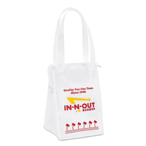 ランチ トートバッグ IN-N-OUT WHITE LUNCH TOTE #010 ランチ トートバッグ IN-N-OUT WHITE LUNCH TOTE #010