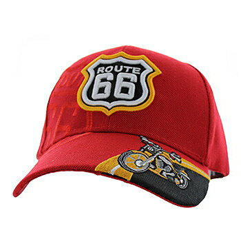 RT 66 （ルート 66）キャップ MOTOR レッド 66-AC-CP-021RD