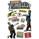 3Dステッカー ゾンビ注意! BEWARE ZOMBIES 3D STICKER　STDM-0163