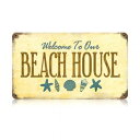 スティール サイン （スチール サイン） Beach House V-112