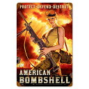 スティール サイン （スチール サイン） Greg Hildebrandt American Bombshell HB-001