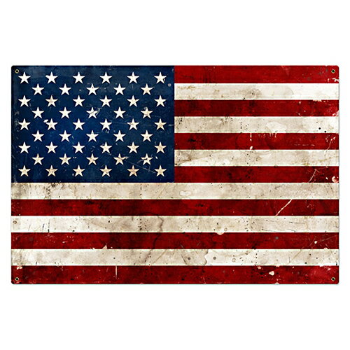 スティール サイン （スチール サイン） USA Flag VXL-146