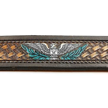 廃番特価品 アメリカンプライド (AMERICAN PRIDE) ベルト ROCKLIN CA 14 BROWN