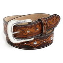 トニーラマ （TONY LAMA） ウエスタンベルト EL CAPITAN BELT BELT TLC42684 BROWN.