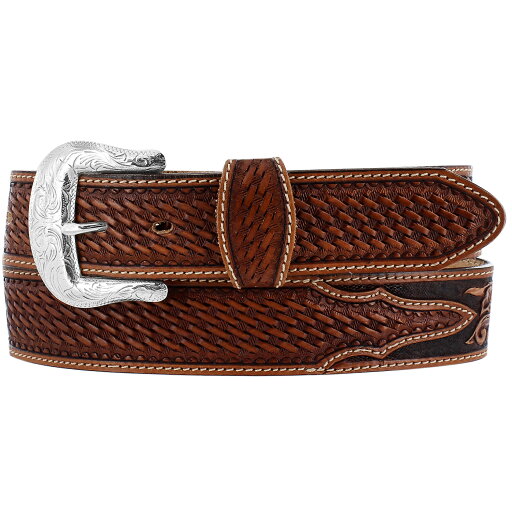 ジャスティン(JUSTIN) ウエスタンベルト SAN JACINTO BELT C13955 BROWN ジャスティン(JUSTIN) ウエスタンベルト SAN JACINTO BELT C13955 BROWN