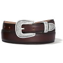 Vo[N[N iSILVER CREEKj EGX^xg KINGSLAND BELT C14095 DARK BROWN