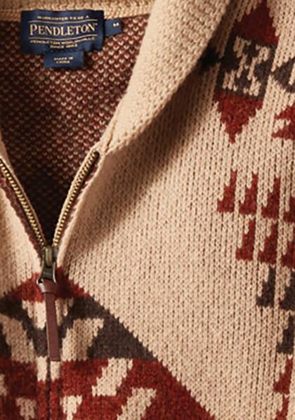 ペンドルトン （PENDLETON）カーディガン Basket Maker Zip Cardigan PN-CA-61404