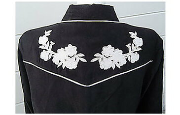 <Cowgirl Up> レディース ウエスタン シャツ WSWM-CG4870BK