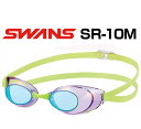 スワンズ swans レーシングゴーグル ミラーゴーグル スイミングゴーグル スイムゴーグル クッションなし 水泳 競泳 大会 レース 選手 FINA承認モデル...