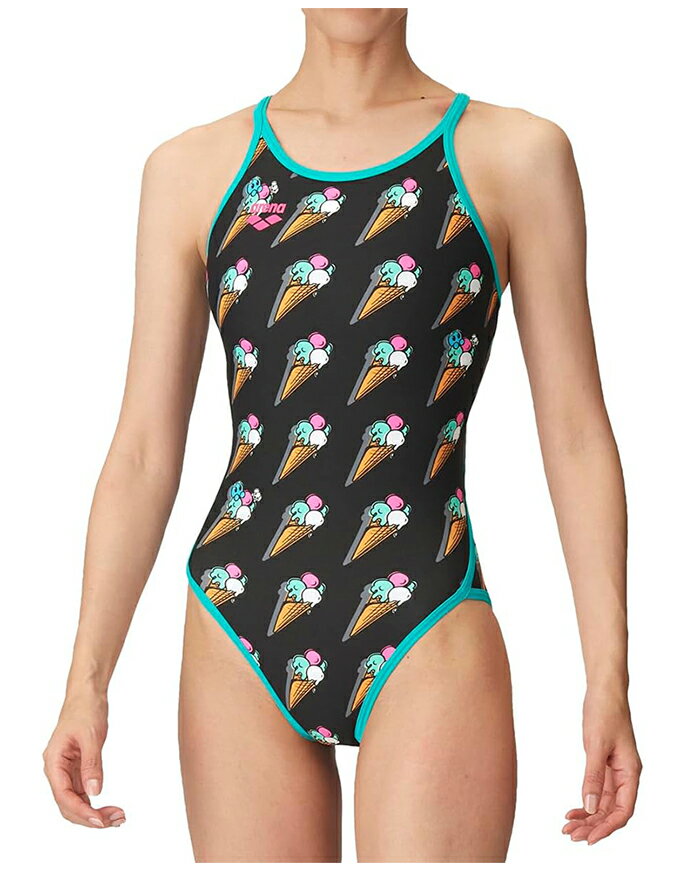 アリーナ arena ジュニア女子 タフスーツ 競泳水着 練習用水着 トレーニング ワンピース アリーナ君 オープンバック ToughSuit 競泳練習水着 AS4FWM14G