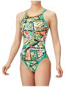 アリーナ arena ジュニア女子 タフスーツ 競泳水着 練習用水着 トレーニング ワンピース アリーナ君 オープンバック ToughSuit 競泳練習水着 AS5SWM14G(4)