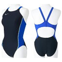 ミズノ mizuno ジュニア女子 エクサースーツ 競泳水着 練習用水着 トレーニング ワンピース ExerSuits U-Fit 競泳練習水着 N2MAB460(4)