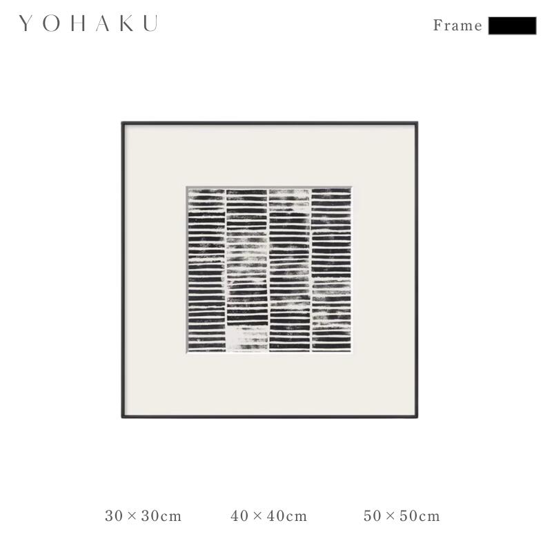 【GRID SILENCE】 北欧 モダン アートポスター 正方形 フレーム付き 壁掛け おしゃれ インテリア ジャパンディ 抽象画 リビング 寝室 オフィス 書斎 カフェ ホテル 空間デザイン ポスター