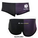 【6/5(木)店内全品ポイント3倍!最大35倍!】【10%OFF】アクアスフィア(aquasphere) 男性用 練習用水着 GUARDxAS メンズブリーフ 4470 BLACK/GREY(4)