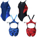 【7/24(木)23:59まで当店ポイント最大31倍!】【29%OFF】ミズノ(MIZUNO) MUGEN GRAPHIC 女性用 競泳水着 STREAM ACE ウイメンズミディアムカット N2MAB720