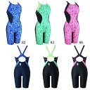 【5/5(月)店内全品ポイント3倍!最大24倍!】【15%OFF】ミズノ(MIZUNO) 女性用 競泳水着 ST Lala レディースハーフスーツ(マスターズバ...