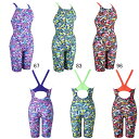 【5/5(月)店内全品ポイント3倍!最大24倍!】【15%OFF】ミズノ(MIZUNO) 女性用 練習用水着 エクサスーツウイメンズハーフスーツ N2MGC28...