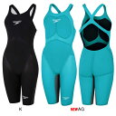 【15 OFF】スピード(SPEEDO) 女性用 競泳水着 Fastskin LZR Pure Valor(ファストスキン レーザーピュアヴァラー)ウイメンズオープンバックハーフスパッツ SCW11903F