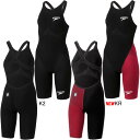 スピード(SPEEDO) 女性用 競泳水着 Fastskin LZR Pure GLINT ウイメンズオープンバックニースキン SCW12410F