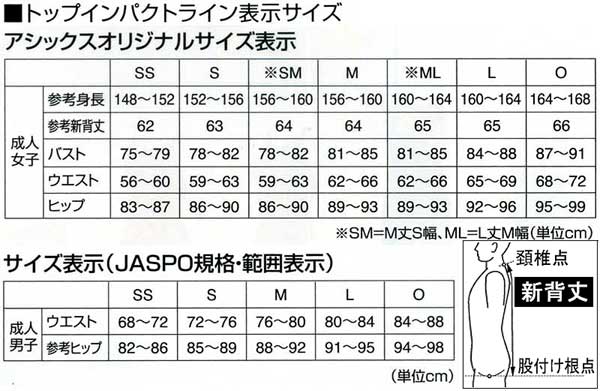 サイズ表