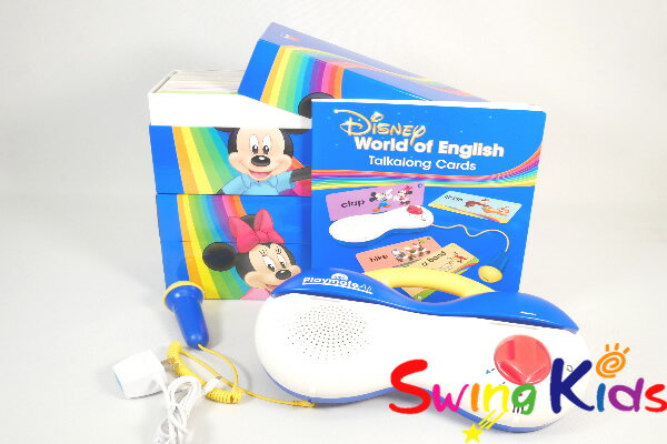最新トークアロングセット プレイメイトエアー クリーニング済 2023年購入 新品同様多 DWE ディズニー英語システム ワールドファミリー【20250400104】【中古】