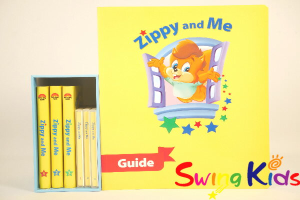 Zippy and Me (字幕切替機能付) クリーニング済 美品含 DWE ディズニー英語システム ワールドファミリー【20250603129】【中古】