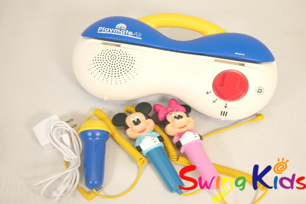 最新トークアロング プレイメイトエアー＋Q＆Aカードセット クリーニング済 2020年購入 新品同様含 DWE ディズニー英語システム ワールドファミリー【20250603222】【中古】