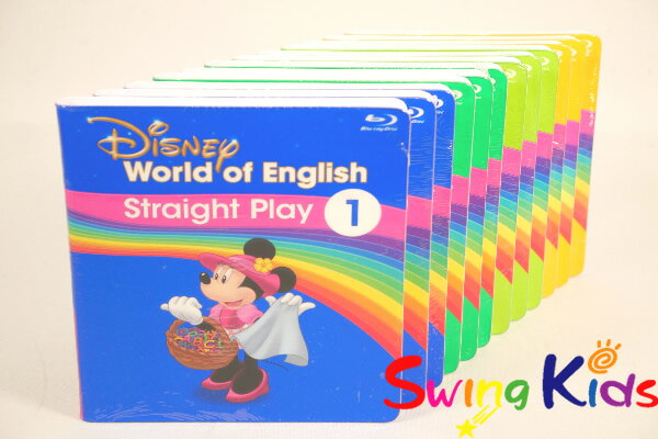 楽天Swing　Kids　楽天市場店最新ストレートプレイ ブルーレイ クリーニング済 2020年購入 新品同様大多数 DWE ディズニー英語システム ワールドファミリー【20251007205】【中古】