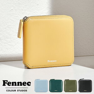 送料無料 フェネック 財布 ジッパーウォレット FENNEC ZIPPER WALLET 本革 レザー 牛革 レディース ミニ財布 二つ折り ラウンドファスナー コンパクト カードケース ミニ コンパクト財布 コインケース 韓国 ハーフ ウォレット コンパクト ミニ財布 使いやすい fennec