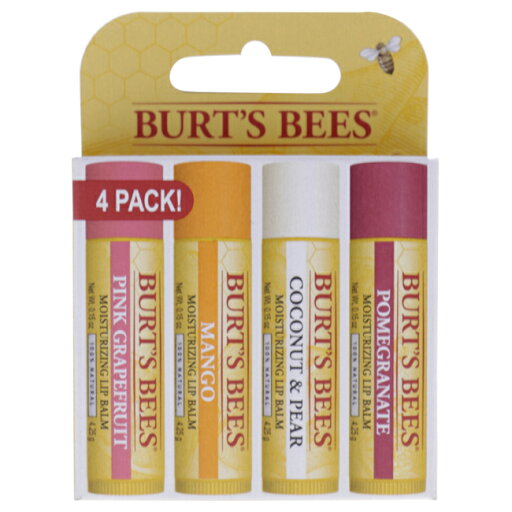 【正規品】【送料無料】 Burts Beesス`パ`フル`ツ モイスチャライジング リップバ`ム 4セット4x4ml 【正規品】【送料無料】 Burts Beesス`パ`フル`ツ モイスチャライジング リップバ`ム 4セット4x4ml