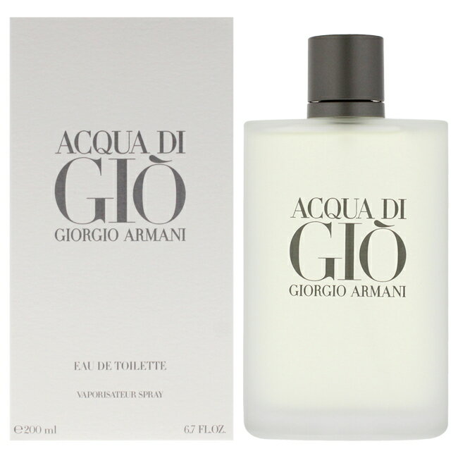 Acqua Di Gio by Giorgio Armani for Men - 6.7 oz EDT Spray
