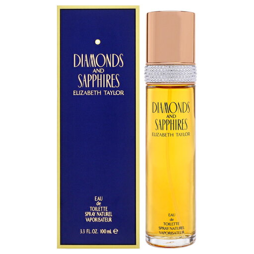Diamonds and Sapphires by Elizabeth Taylor for Women - 3.3 oz EDT Spray Diamonds and Sapphires by Elizabeth Taylor for Women - 3.3 oz EDT Spray
