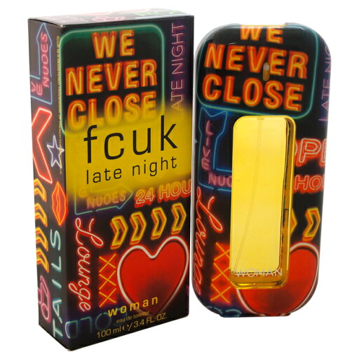 Fcuk Late Night by French Connection UK for Women - 3.4 oz EDT Spray Fcuk Late Night by French Connection UK for Women - 3.4 oz EDT Spray