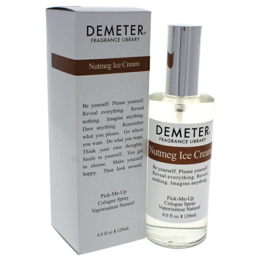 Nutmeg Ice Cream by Demeter for Women - 4 oz Cologne Spray Nutmeg Ice Cream by Demeter for Women - 4 oz Cologne Spray