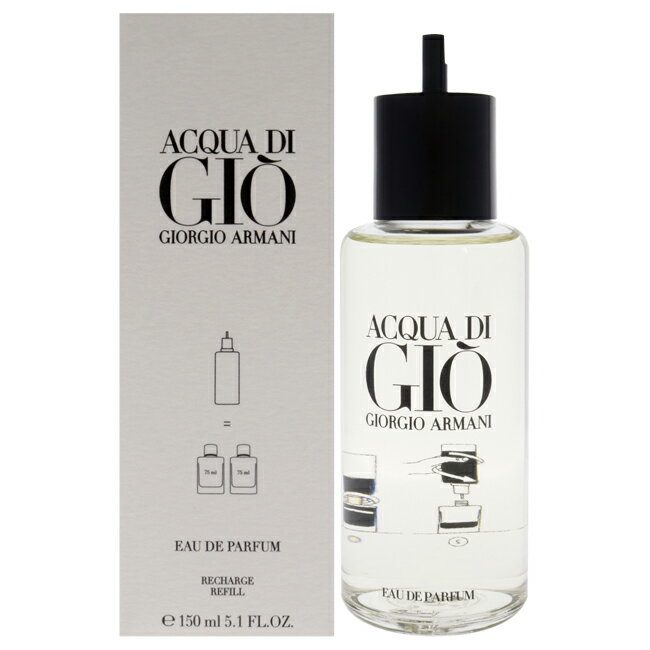 Acqua Di Gio by Giorgio Armani for Men - 5.1 oz EDP Spray (Refill)