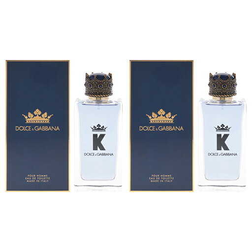 K by Dolce and Gabbana for Men - 3.3 oz EDT Spray - Pack of 2 K by Dolce and Gabbana for Men - 3.3 oz EDT Spray - Pack of 2