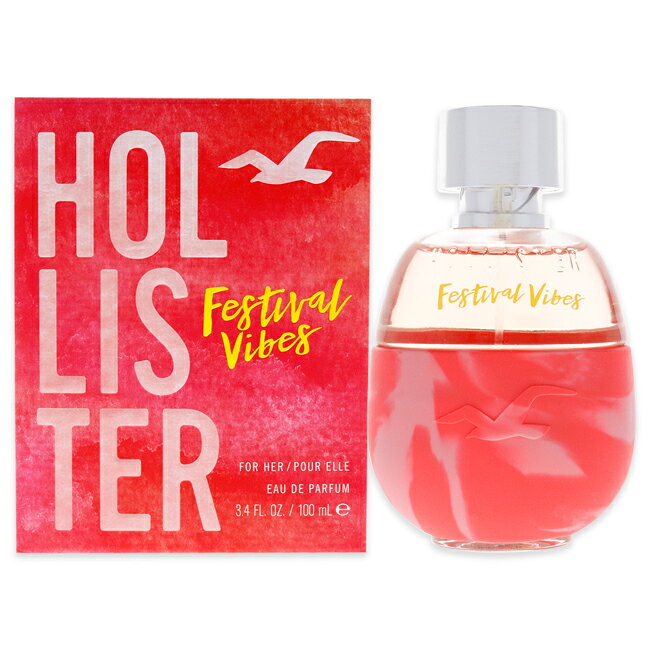 樂天商城 - 【正規品】【送料無料】Festival Vibes by Hollister for Women - 3.4 oz EDP Spray